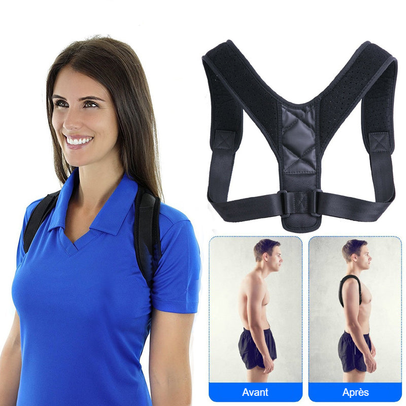 ⭐ Correcteur de Posture Premium – Soulage le Dos & Améliore l’Alignement ( Livraison Gratuite sur Libreville)