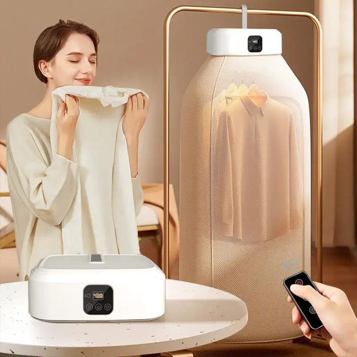 Sèche-linge Électrique Compact – Votre Linge Sec Même Sous la Pluie ⚡