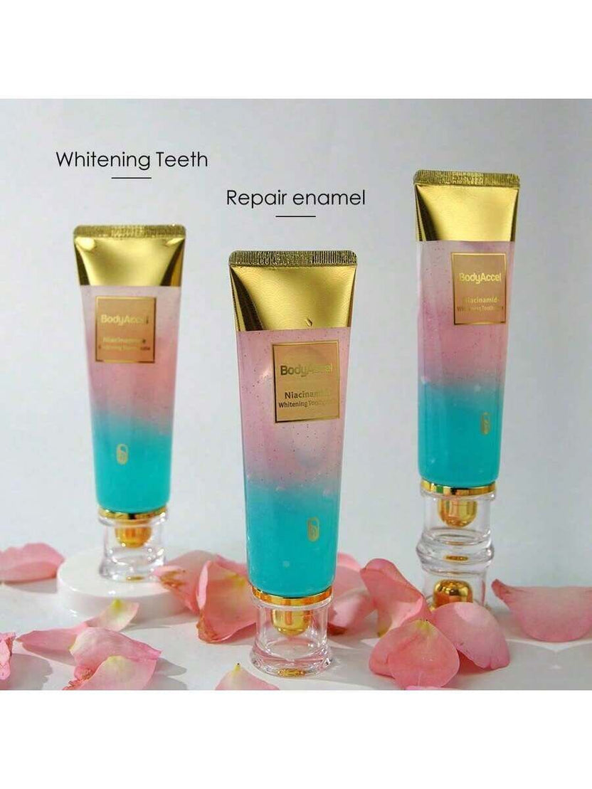 ⭐ Boddy Accel – Dentifrice Blanchissant Premium à la Niacinamide