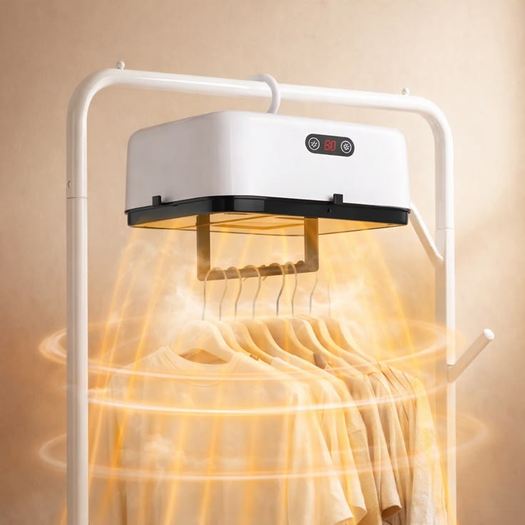 Sèche-linge Électrique Compact – Votre Linge Sec Même Sous la Pluie ⚡