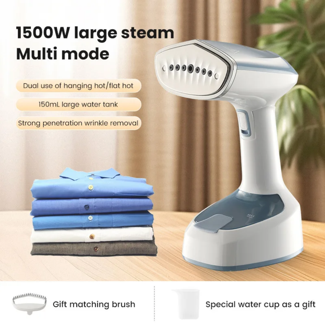 Défroisseur Vapeur Portable 2-en-1